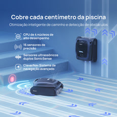 Beatbot AquaSense® 2 Robô Aspirador de Piscina Automático