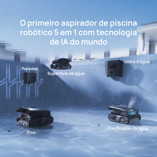 Beatbot AquaSense® 2 Ultra Robô Aspirador de Piscina Automático
