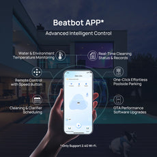 Beatbot iSkim® Ultra Robô Skimmer de Piscina Automático