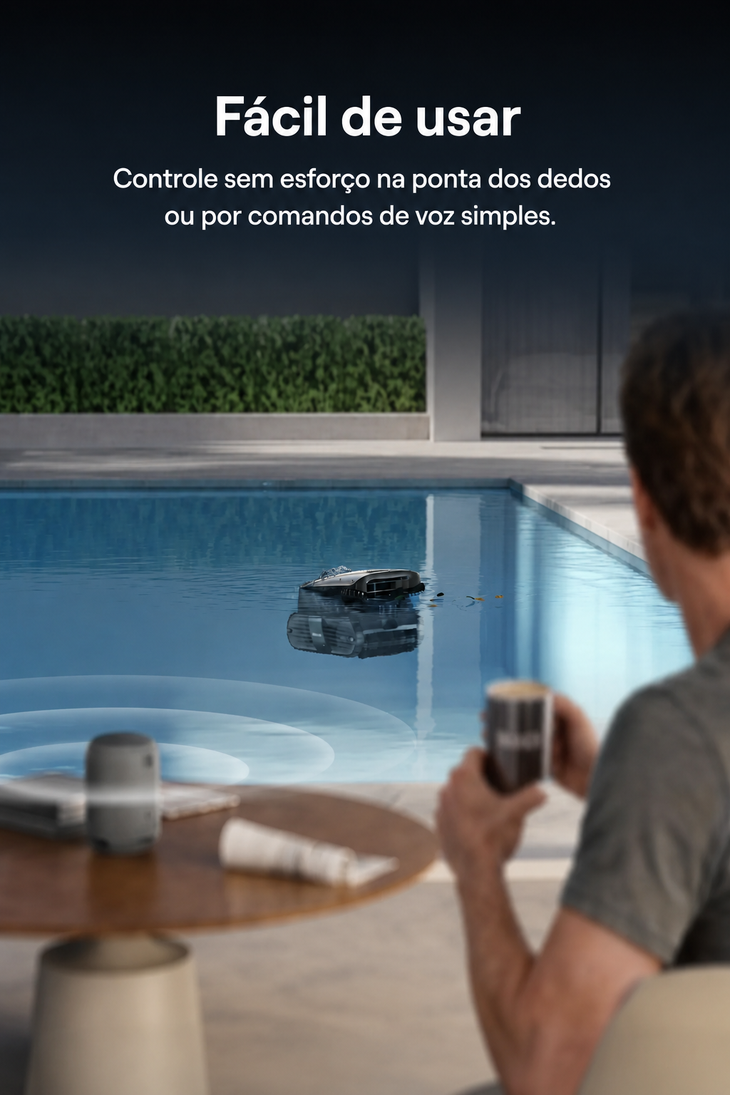 Beatbot AquaSense X – Robô Aspirador de Piscina com IA