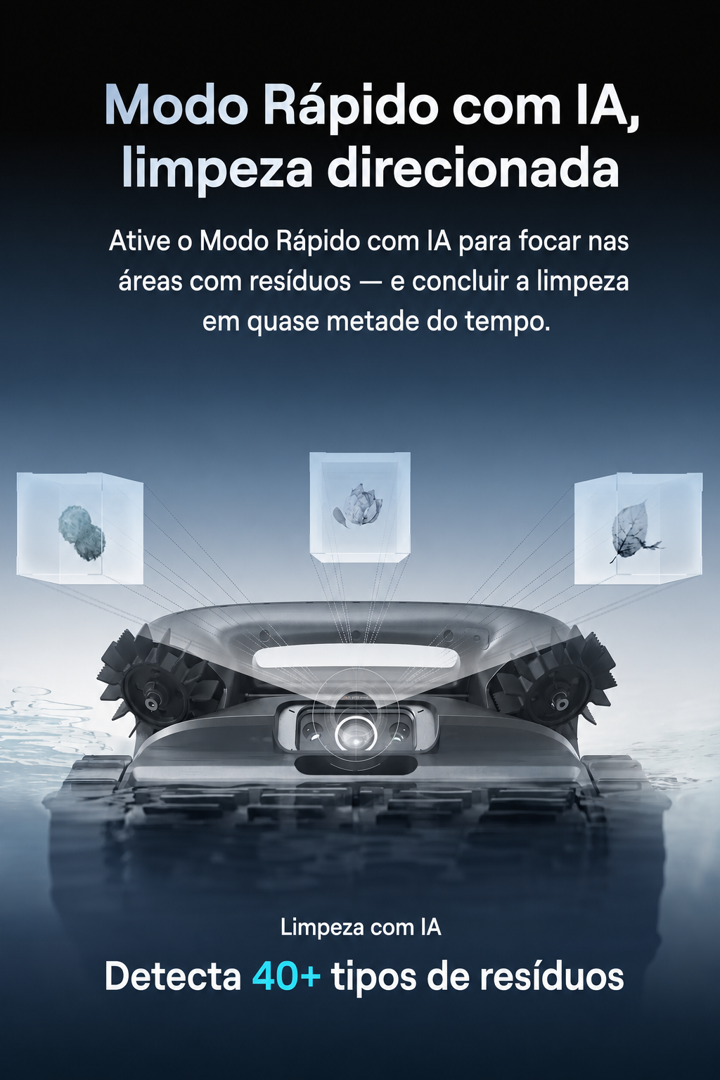 Beatbot AquaSense X – Robô Aspirador de Piscina com IA