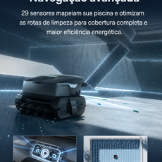 Beatbot AquaSense X – Robô Aspirador de Piscina com IA