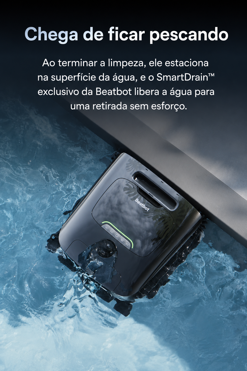 Beatbot AquaSense X – Robô Aspirador de Piscina com IA