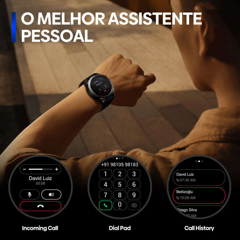 Zeblaze Stratos 3 PRO SmartWatch 1.43-inch 466x466 High-Clear Screen Sport Watch
