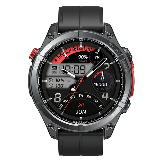 Zeblaze Stratos 4 GPS Smartwatch 1.43-inch AMOLED Display Built-in 6 Satellite Positioning