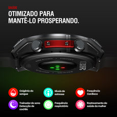 Zeblaze Stratos 4 GPS Smartwatch 1.43-inch AMOLED Display Built-in 6 Satellite Positioning