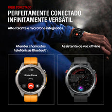 Zeblaze Stratos 4 GPS Smartwatch 1.43-inch AMOLED Display Built-in 6 Satellite Positioning