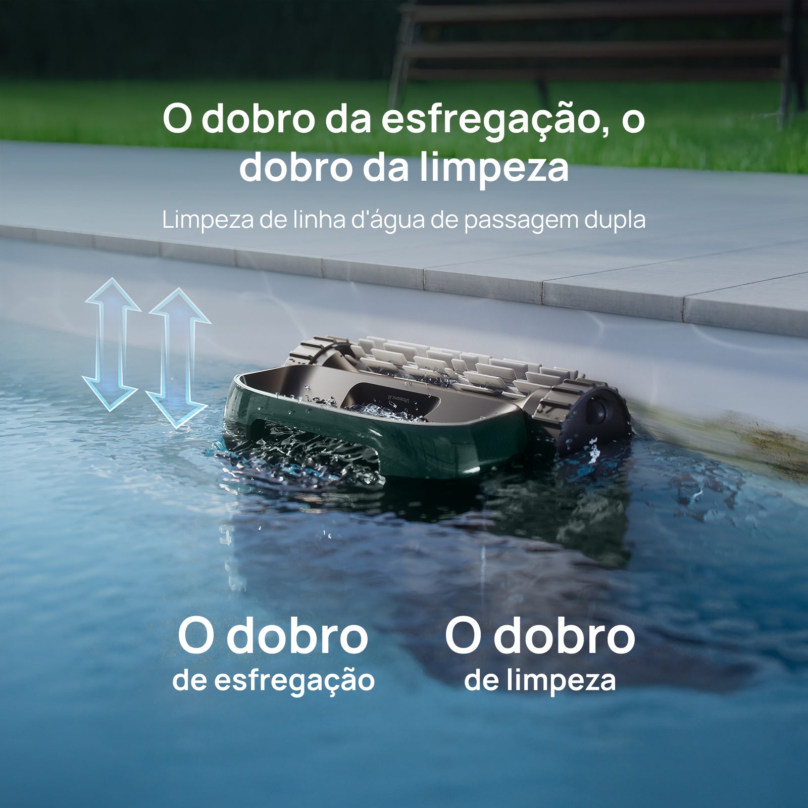 Beatbot AquaSense® 2 Pro Robô Aspirador de Piscina Automático