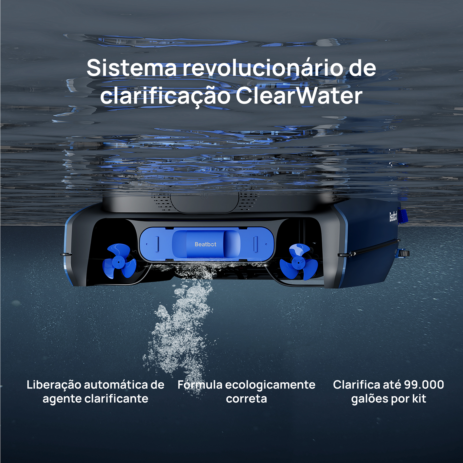 Beatbot iSkim® Ultra Robô Skimmer de Piscina Automático