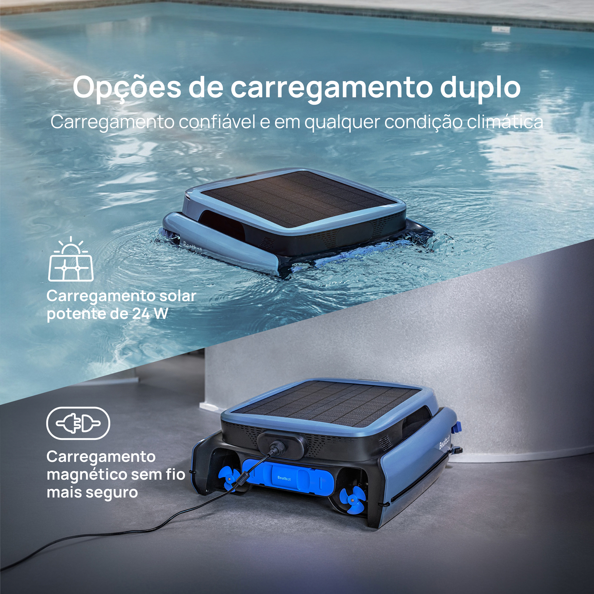 Beatbot iSkim® Ultra Robô Skimmer de Piscina Automático