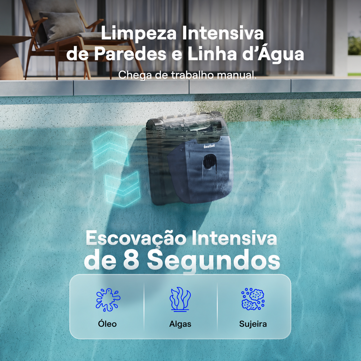 Beatbot Sora 10 – Robô Inteligente para Piscinas
