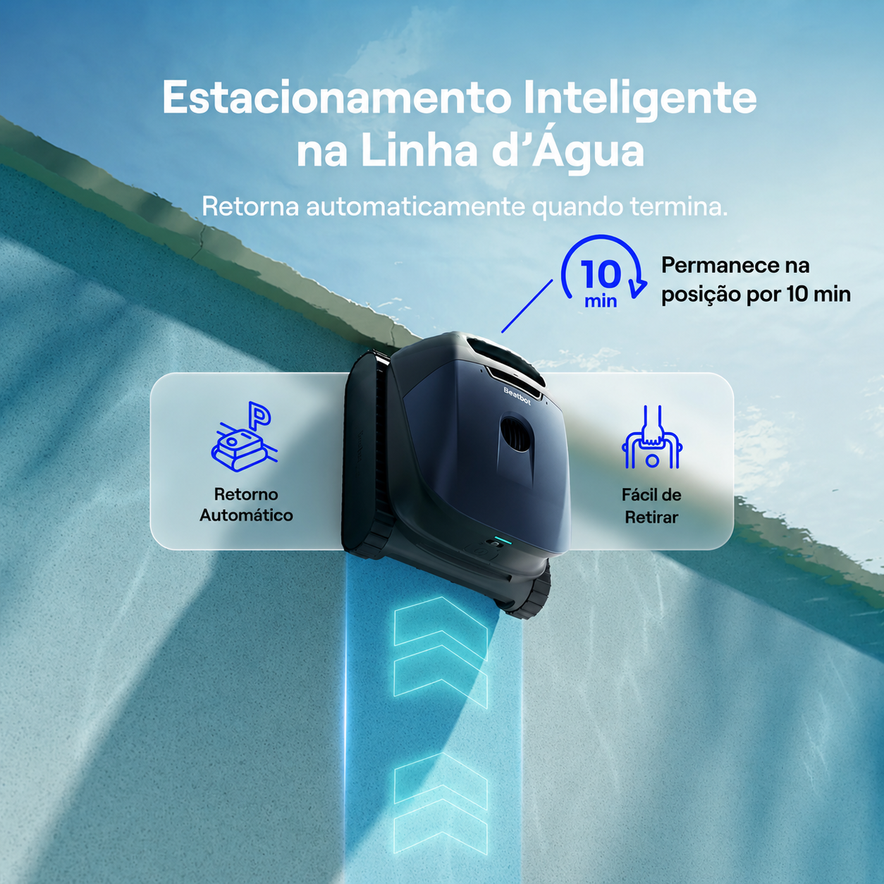Beatbot Sora 10 – Robô Inteligente para Piscinas
