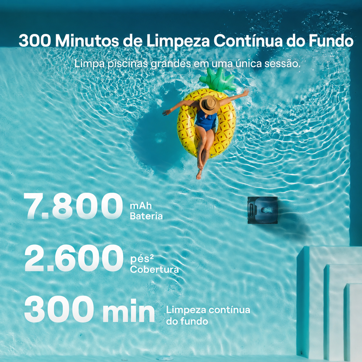 Beatbot Sora 10 – Robô Inteligente para Piscinas