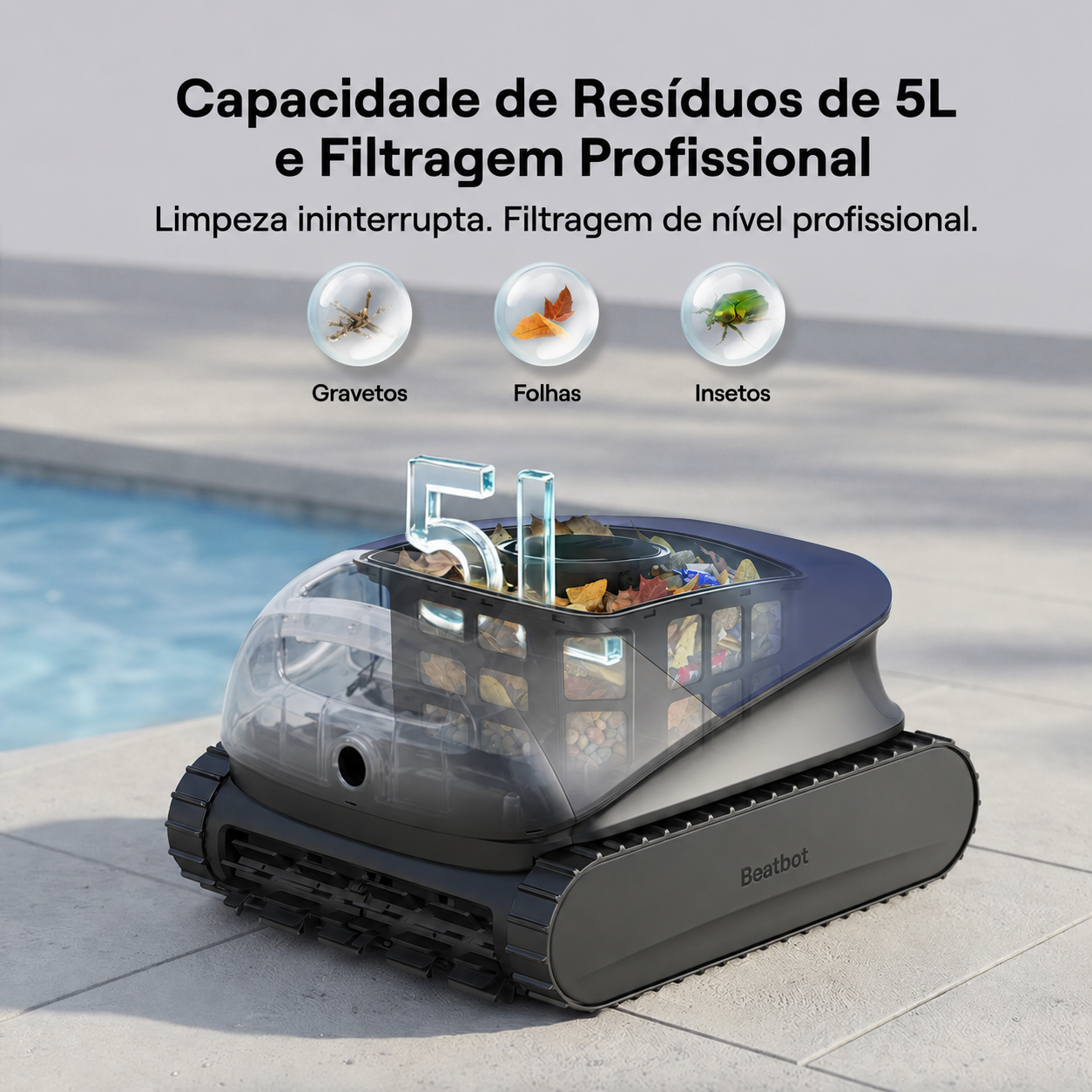 Beatbot Sora 10 – Robô Inteligente para Piscinas