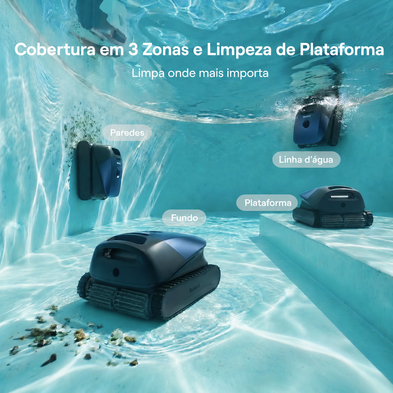Beatbot Sora 10 – Robô Inteligente para Piscinas