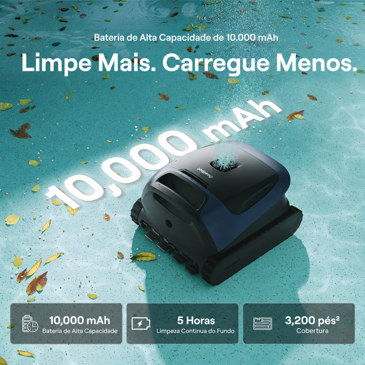 Beatbot Sora 30 – Robô Inteligente para Piscinas