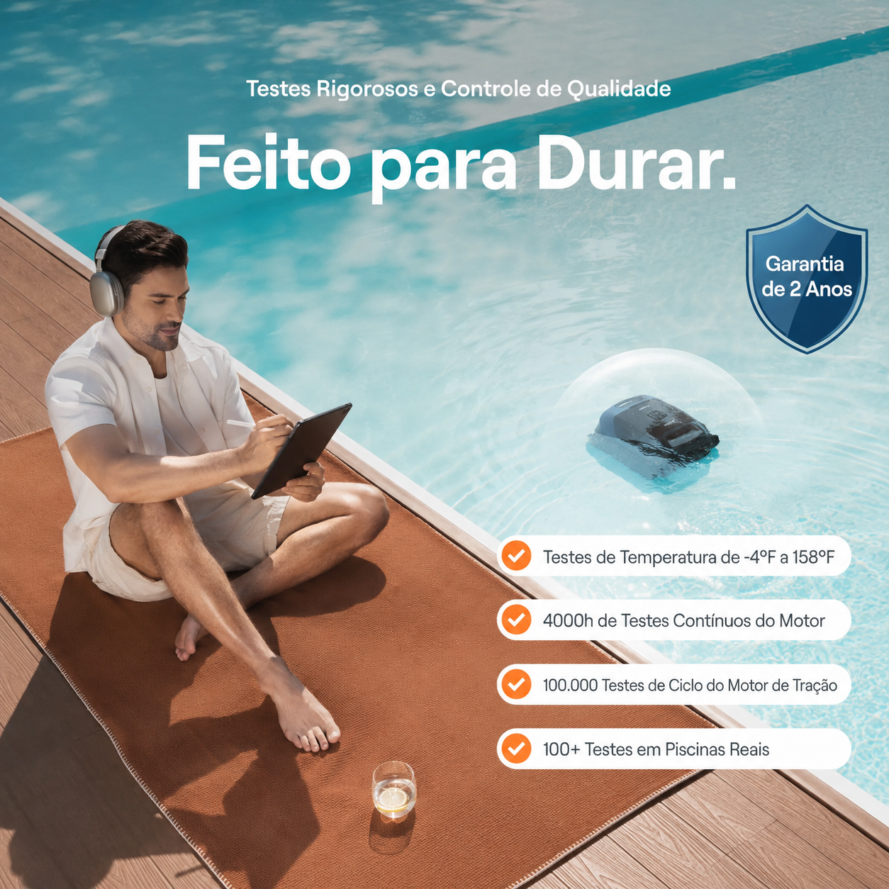 Beatbot Sora 30 – Robô Inteligente para Piscinas