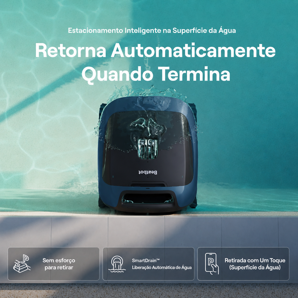 Beatbot Sora 30 – Robô Inteligente para Piscinas
