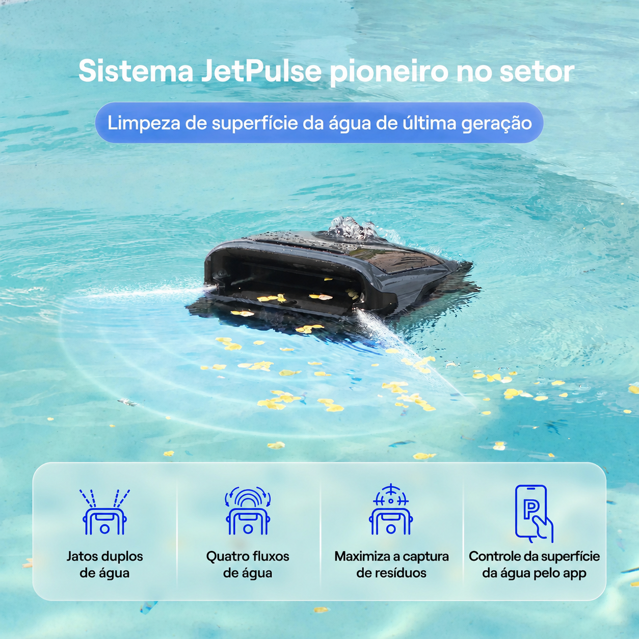 Beatbot Sora 70 – Robô Inteligente para Piscinas