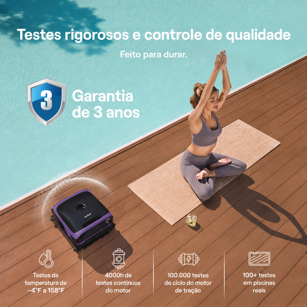 Beatbot Sora 70 – Robô Inteligente para Piscinas