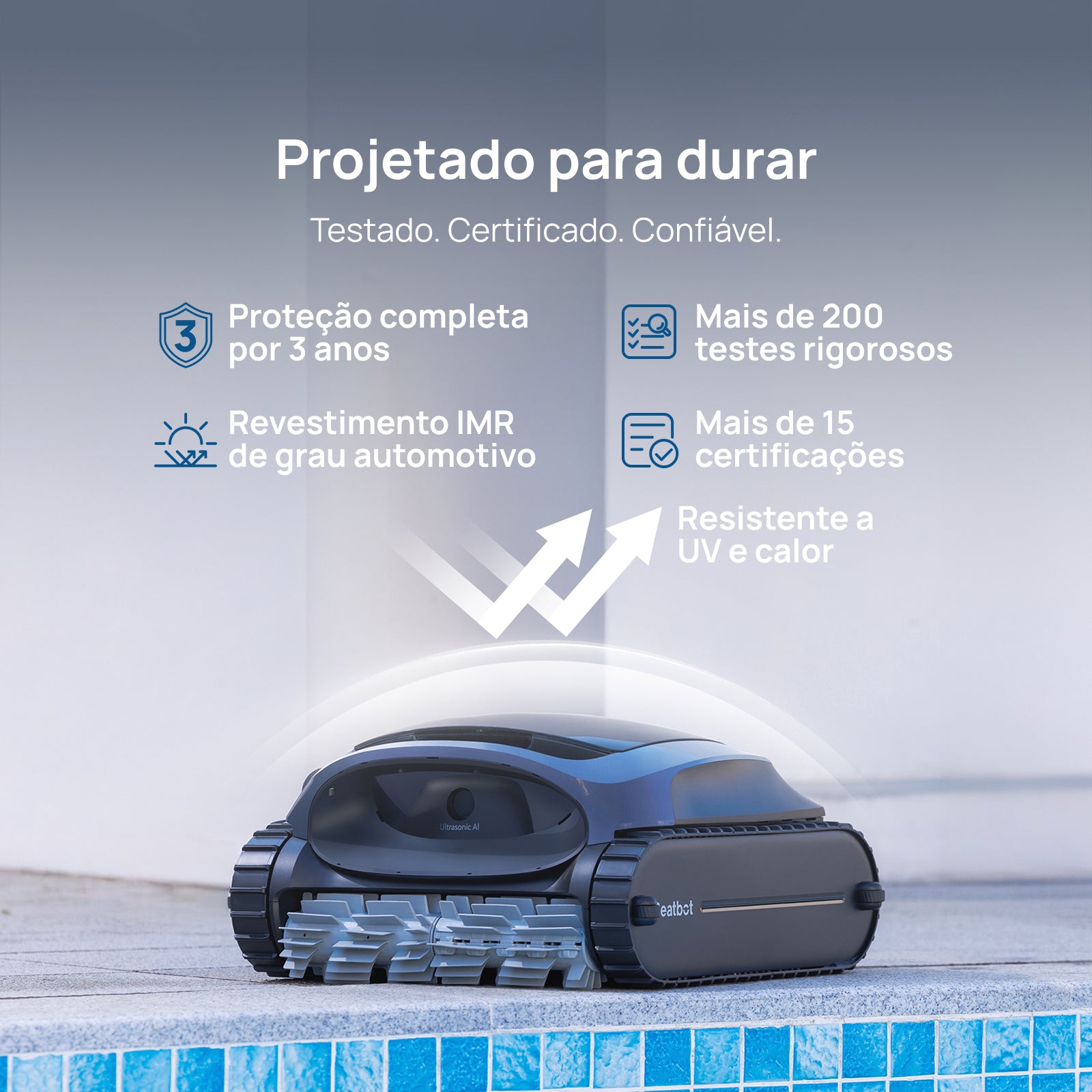 Beatbot AquaSense® 2 Robô Aspirador de Piscina Automático – Beatbot BR